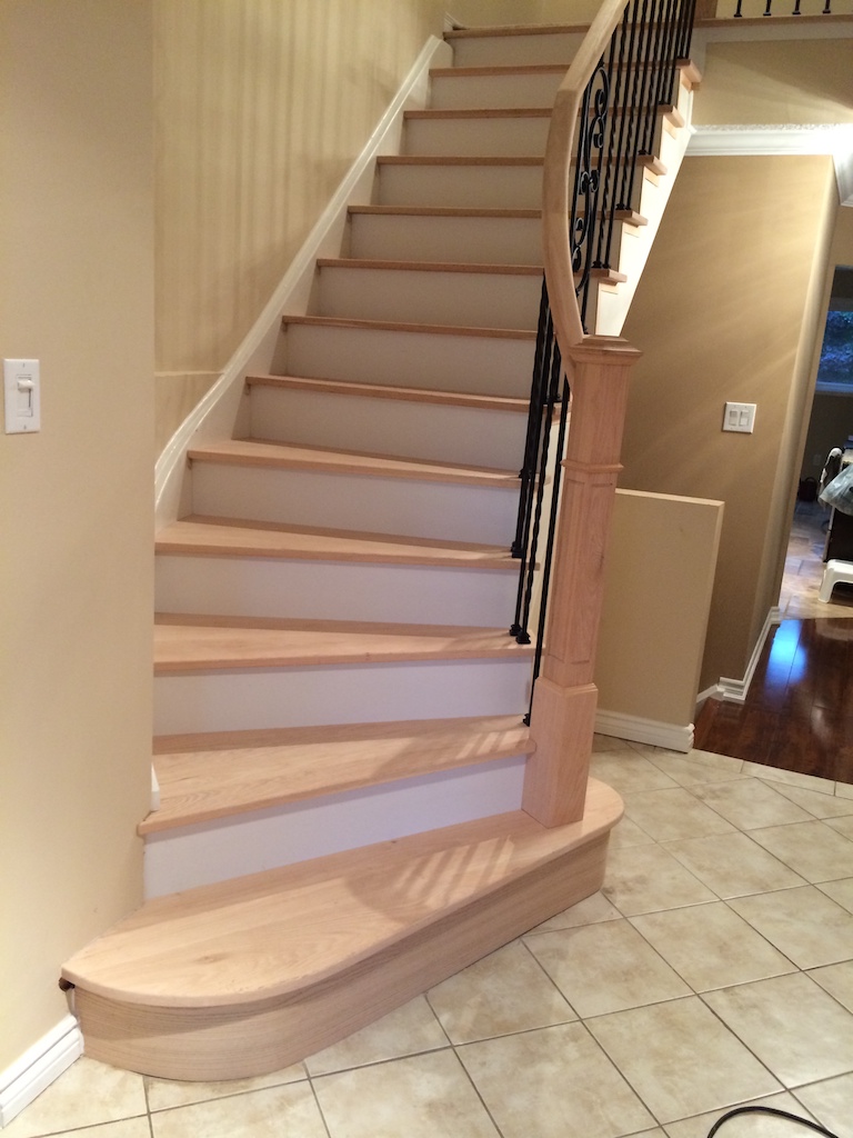 [GALLERY] STAIRS REFACING GMANO RAILINGS