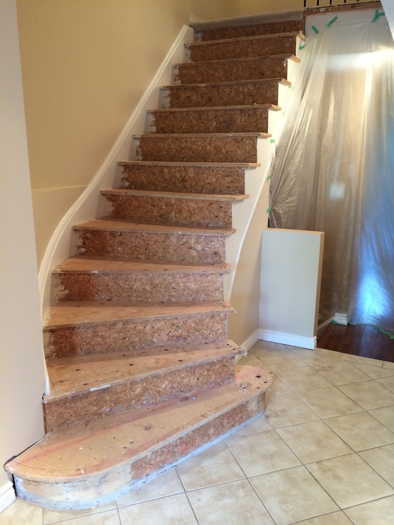 [GALLERY] STAIRS REFACING GMANO RAILINGS