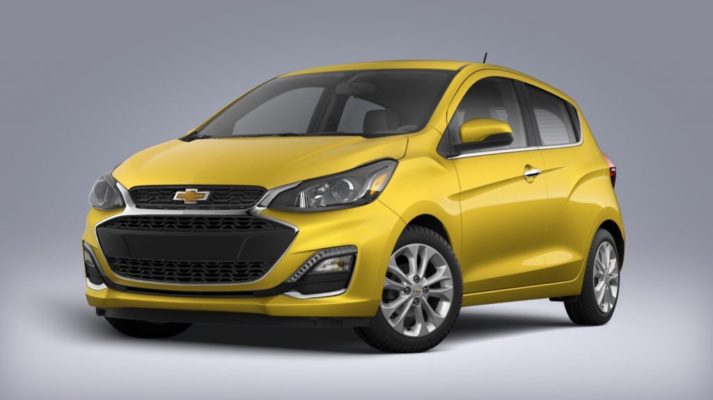 2022 Chevy Spark Configurator Now Live