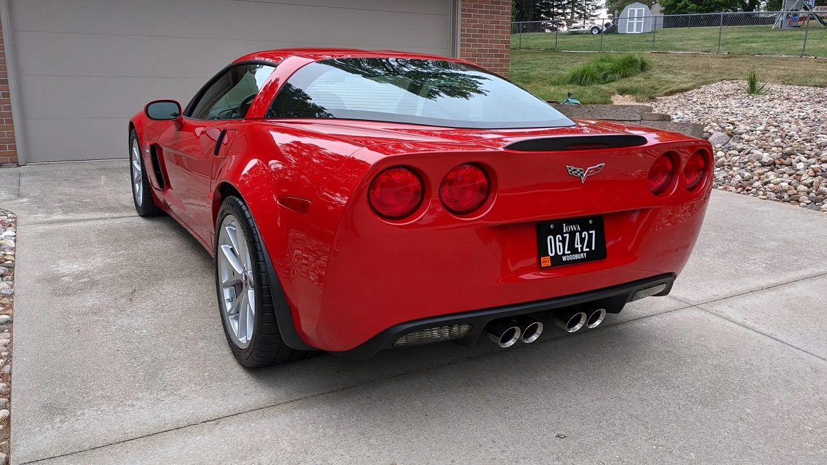 2006 Chevy Corvette Z06 For Auction With Just 100 Miles On The Clock