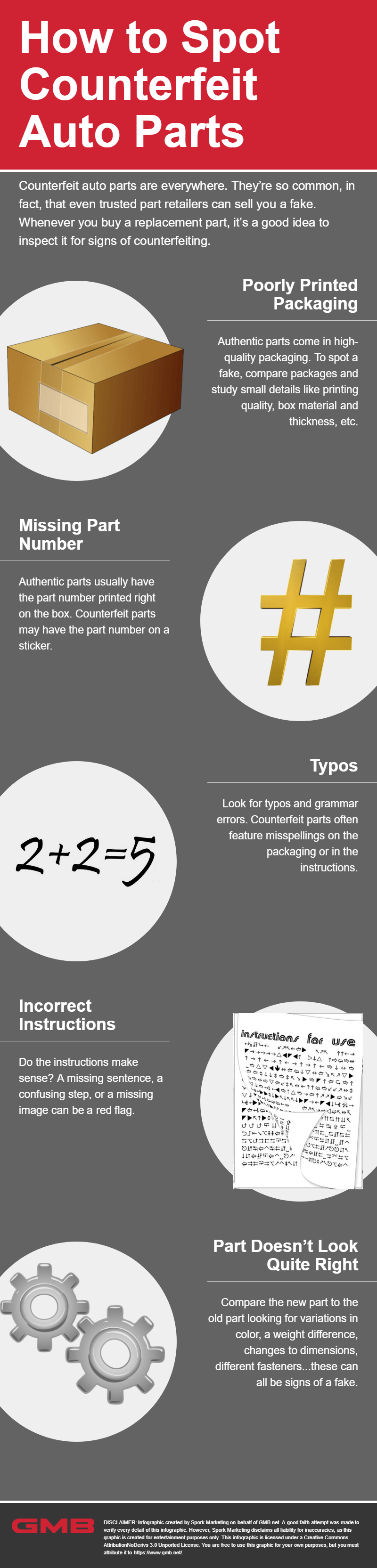 How To Spot Counterfeit Auto Parts GMB Blog