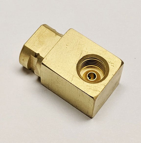 Brass Brake Block Passenger Side for 1967 Nova GM Classics