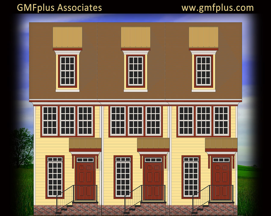 Townhouse and Duplex GMF+ Architects House Plans GMF+ Architects