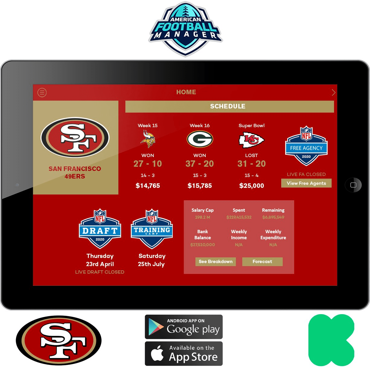 Images American Football Manager GM Games Sports General Manager