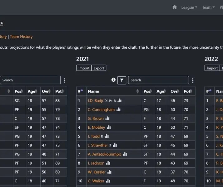 Basketball GM Android)