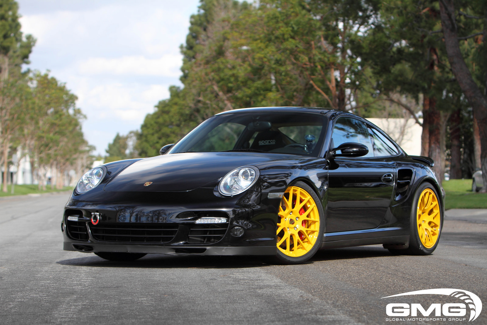 Black 997 Turbo GMG Racing