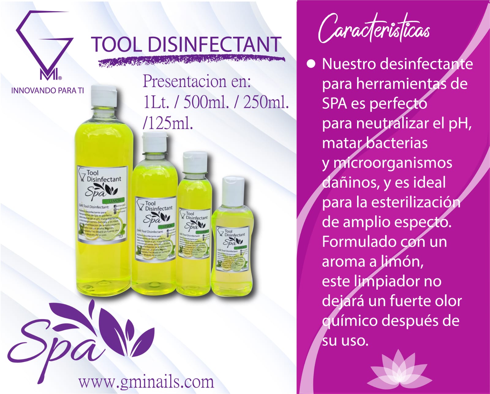 TOOL DESINFECTANT GMI Nails