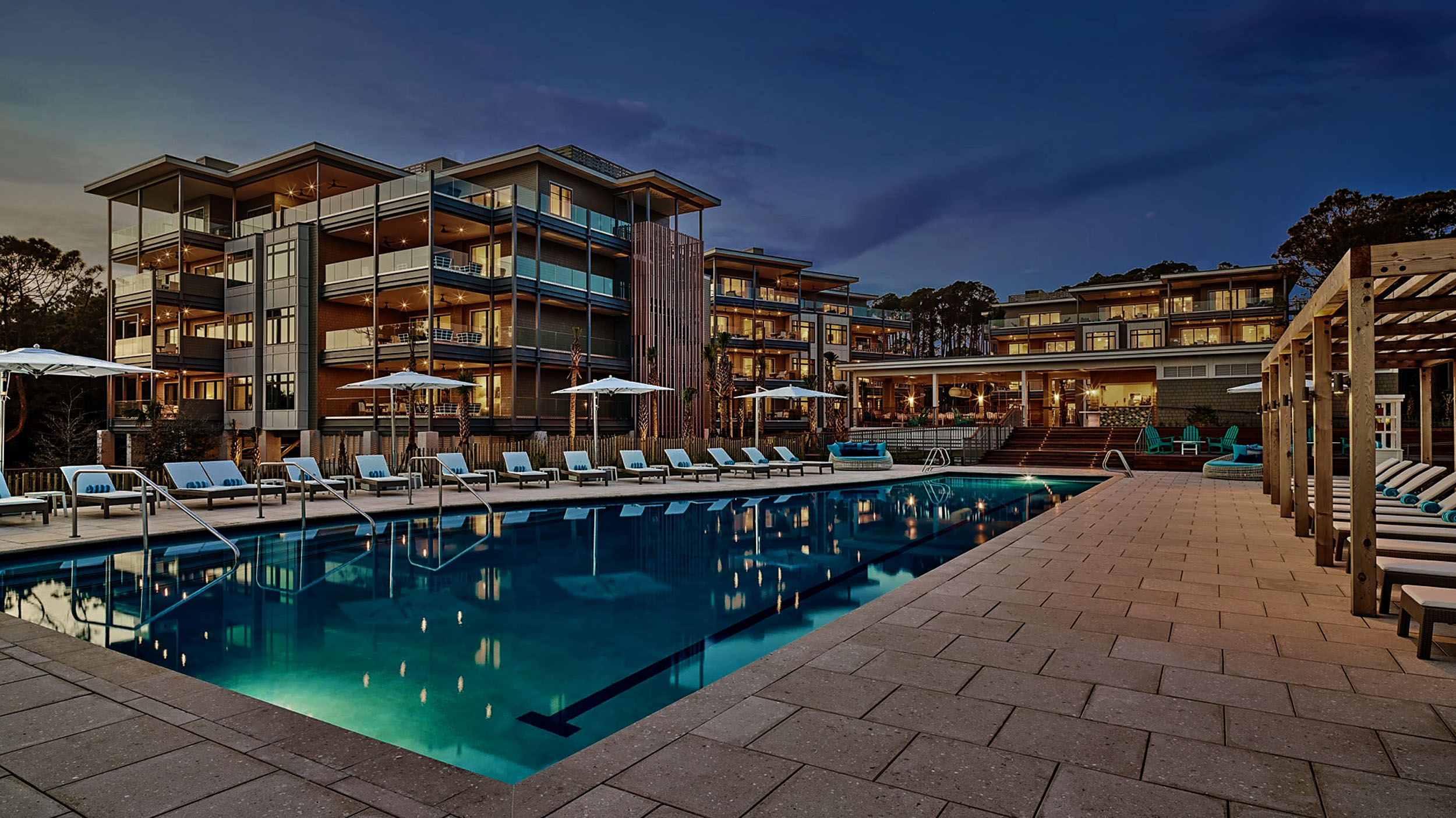 Timbers Kiawah Ocean Club and Resort Granville McAnear Lighting Design