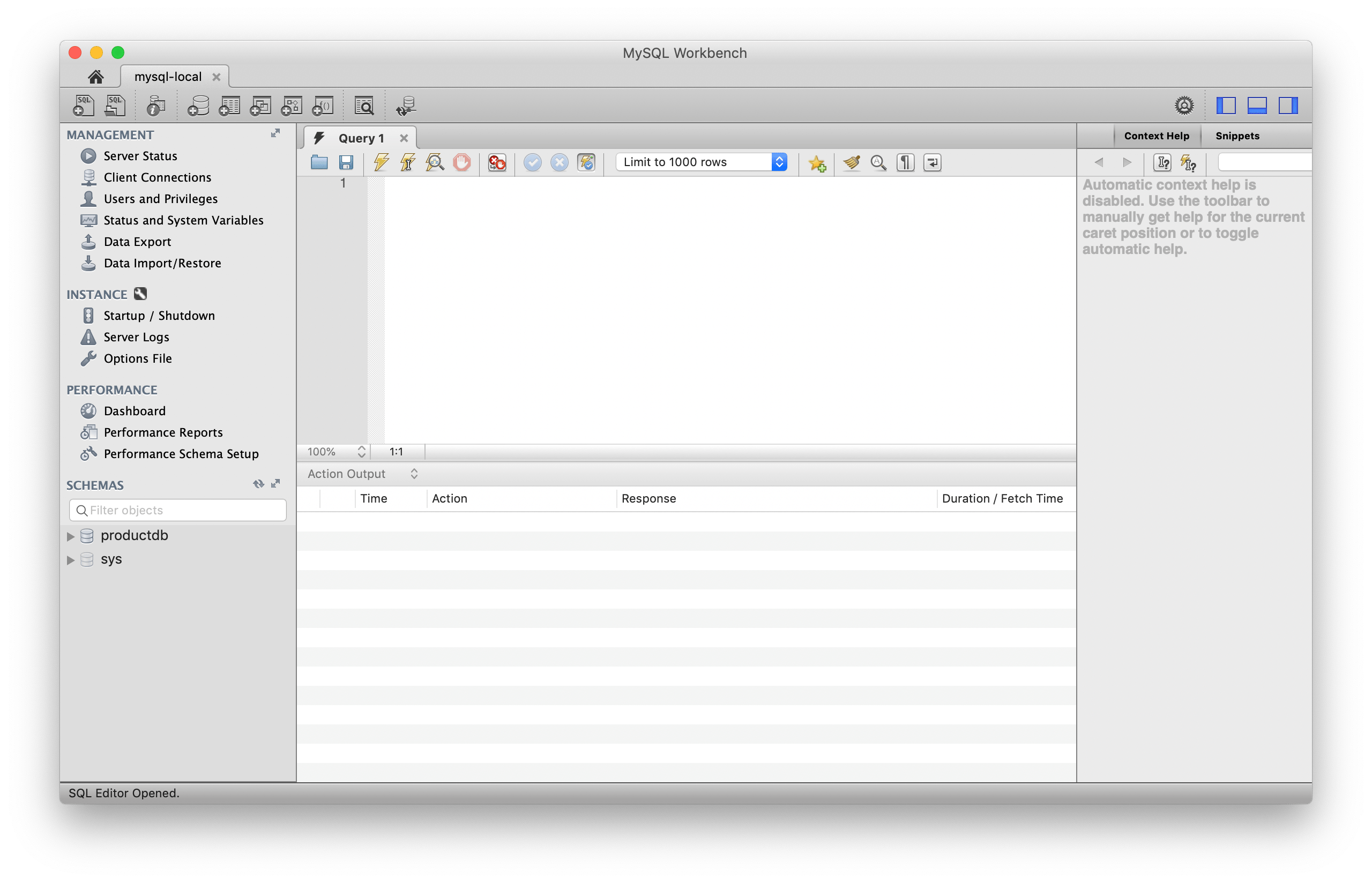 [MySQL] MySQL Workbench 사용법 Heee's Development Blog