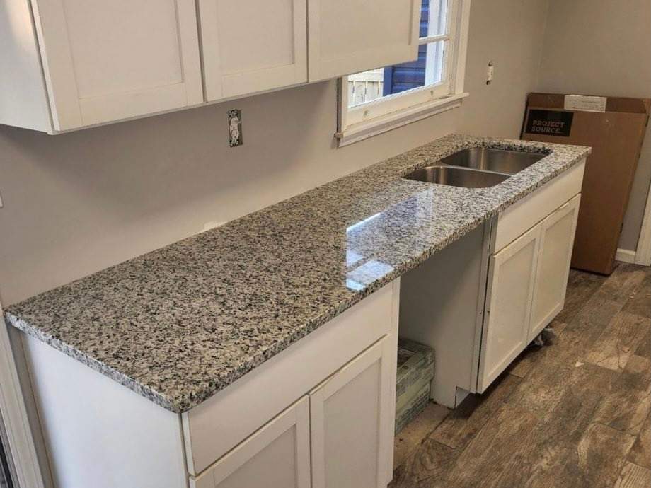 Granite countertops GMQ Tops Luna Pearl 45 sqft 1999