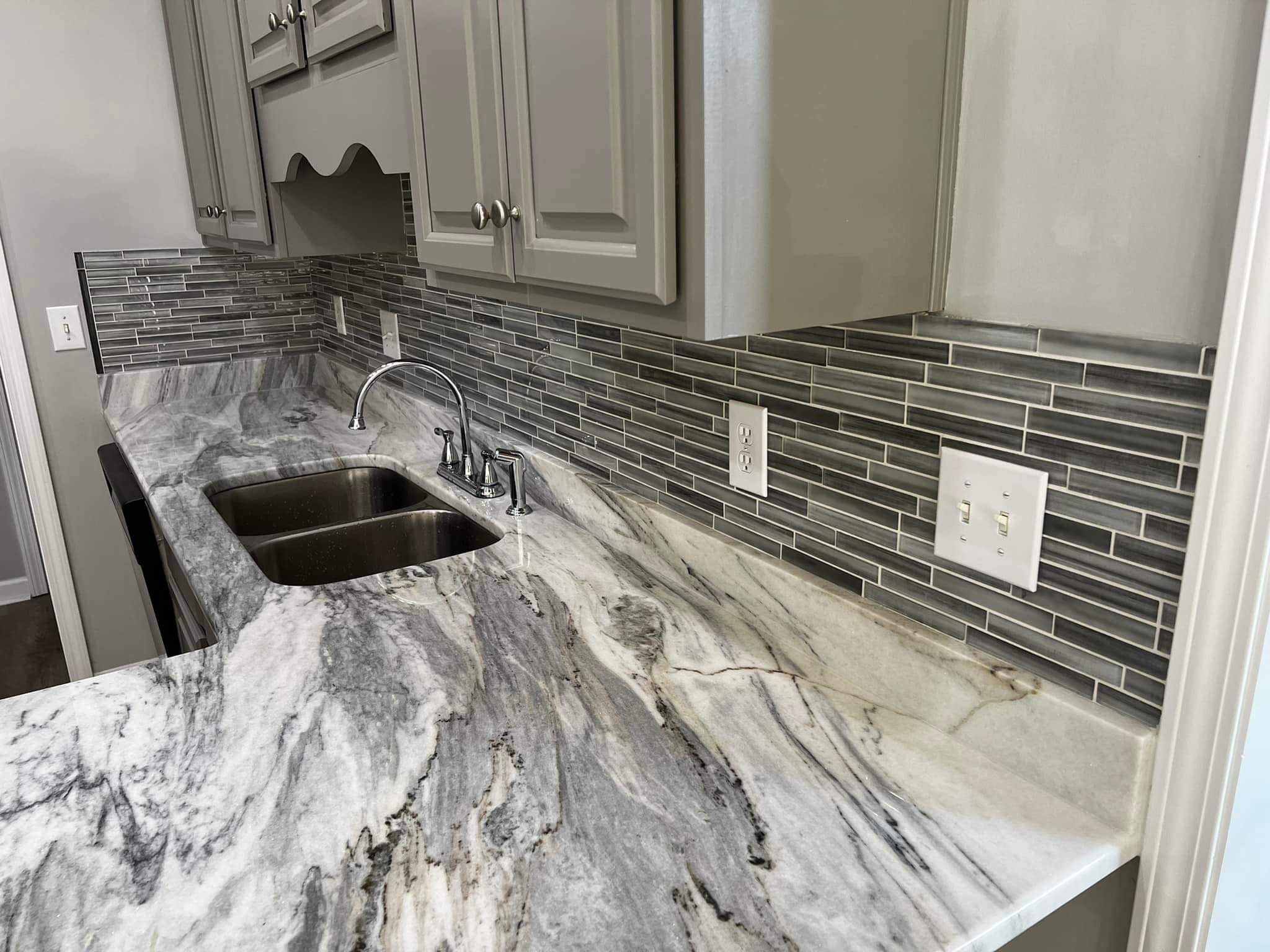Granite countertops GMQ Tops Medusa marble 45 sqft 3630