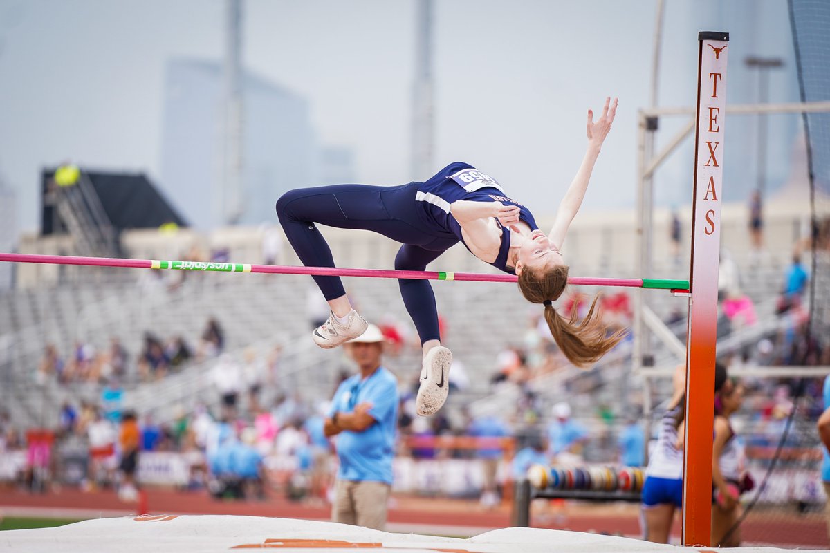 3PEAT! OU volleyball bound Frisco Wakeland senior defends high jump