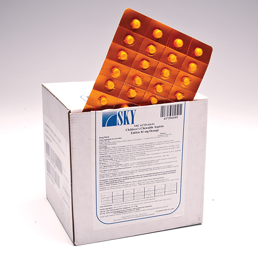 Greater Miami Valley EMS Council Virtual Drug Bag Aspirin