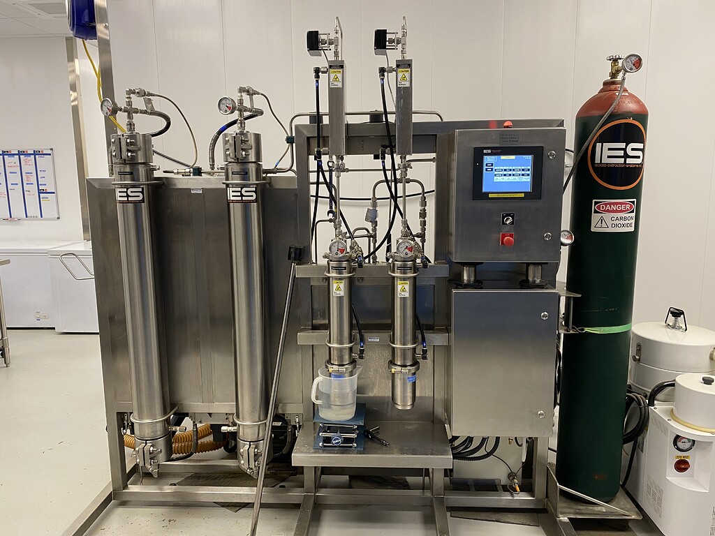 IES Supercritical CO2 Extraction Machine Dual 10 (CDMH.102X2F