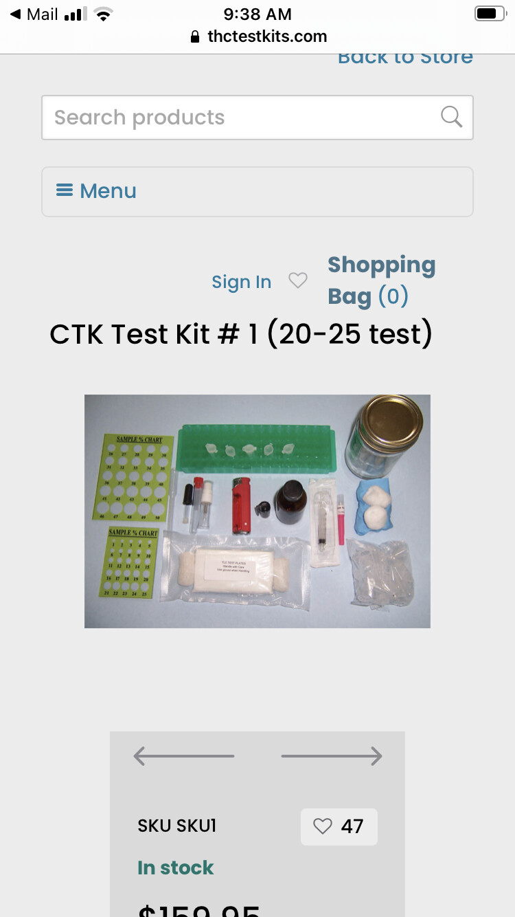 At Home Cannabis Potency Device Thc & Cbd Potency Test Weed Test