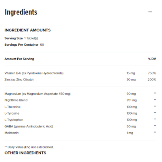 GNC ZMA Zinc Magnesium مکمل زد ام ای جي ان سي امريكا