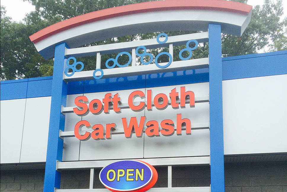 Soft Cloth Car Wash GNS Group LTD Neon, LED, Message Signs and more
