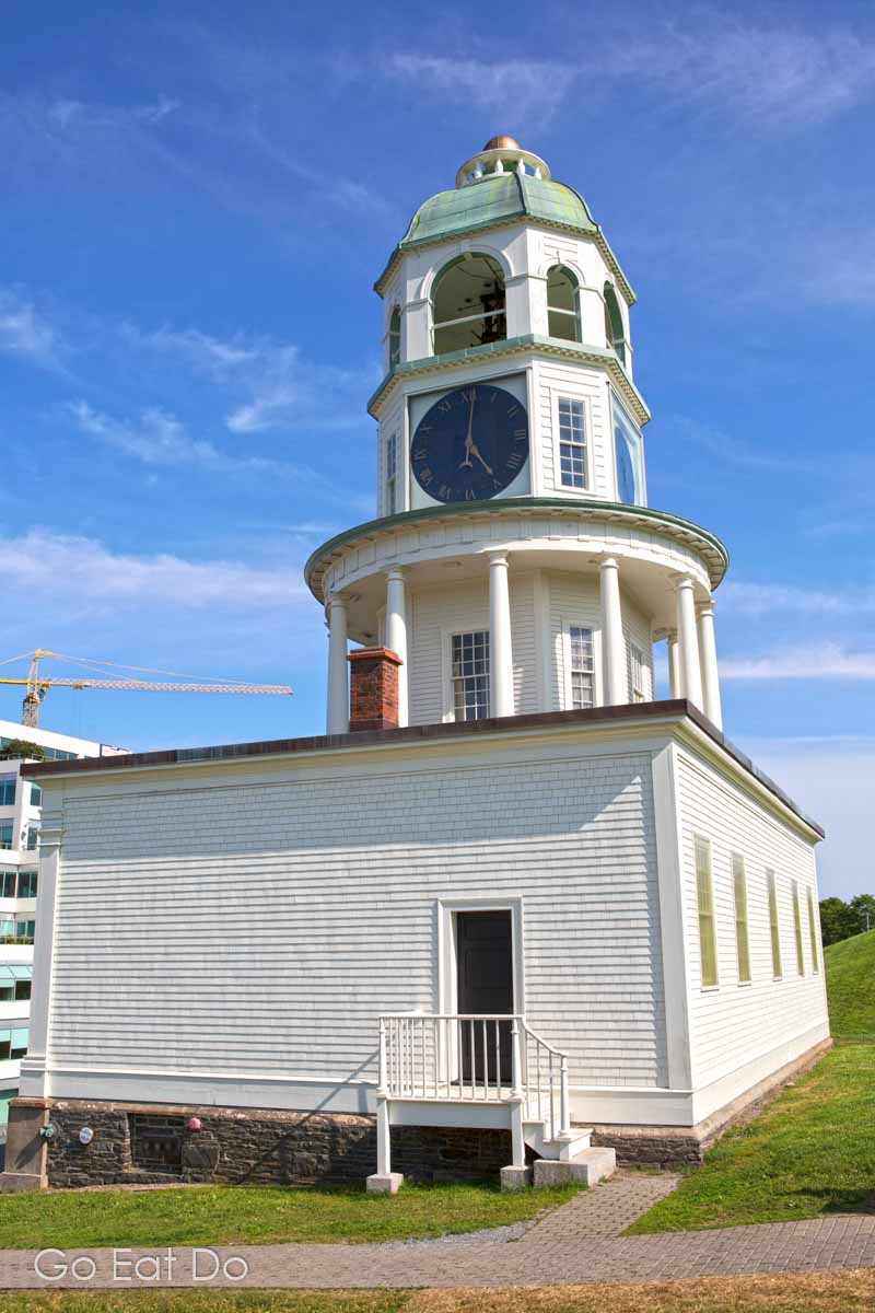 Halifax Town Clock on Citadel Hill, one of the iconic landmarks in