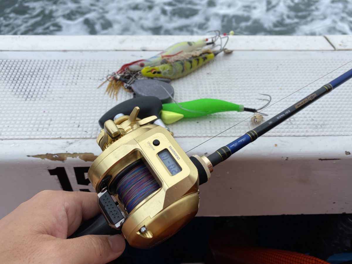 タコエギの個数は3個が良い！？船タコ釣り＠海蓮丸 つりにいく