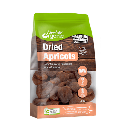 Go Organic 🍎 Organic Dried Apricots 250g Go Organic 🍎
