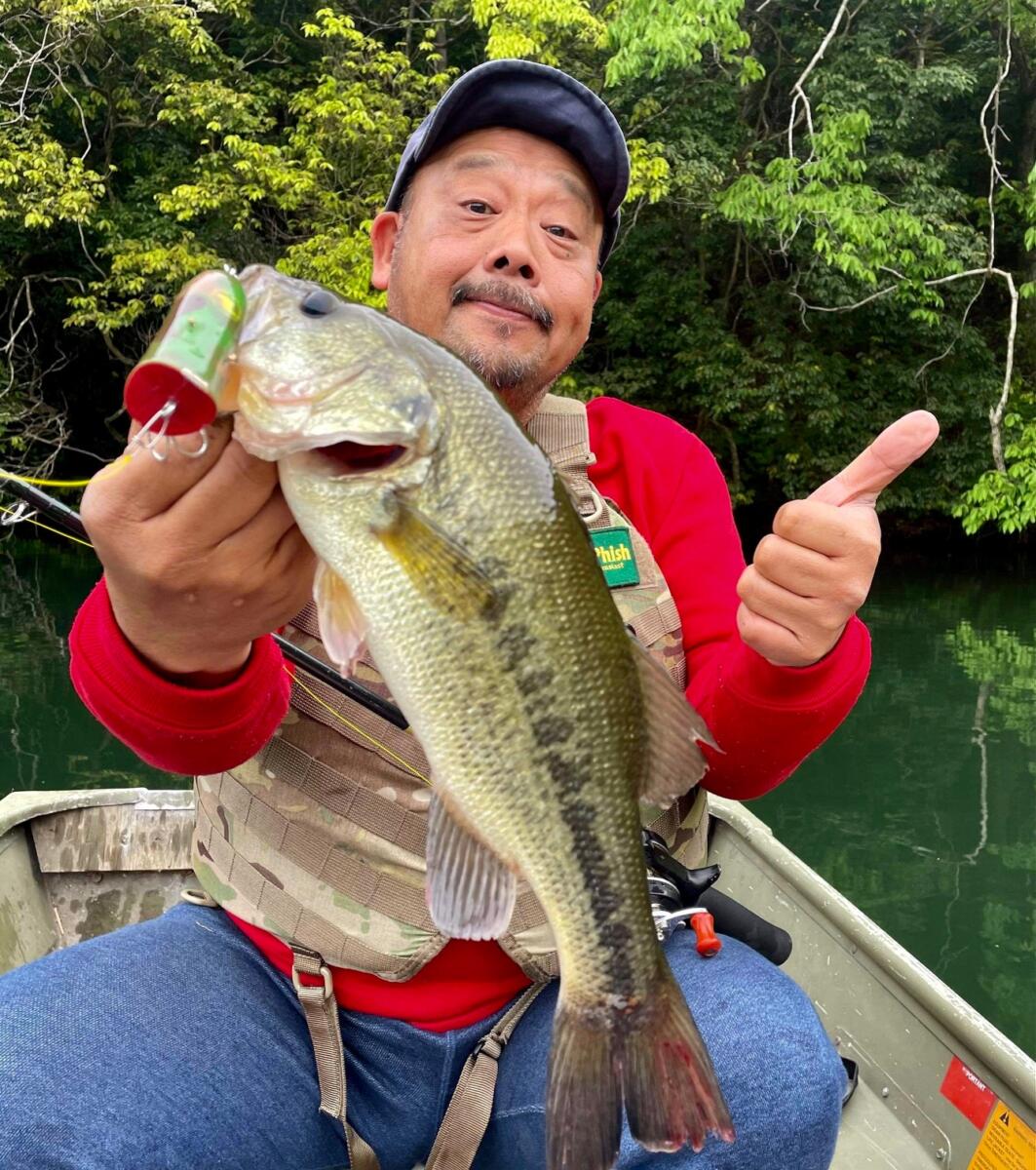 春の大人の楽しいバス釣り。 GoPhish