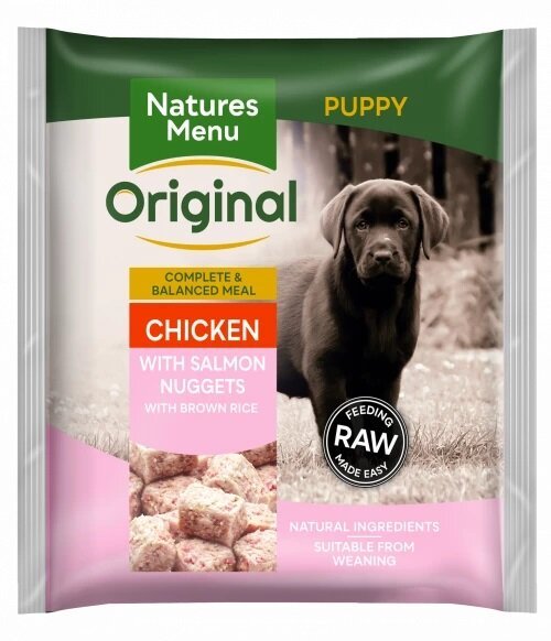 NATURES MENU RAW MEALS PUPPY NUGGETS 1KG GoRAW