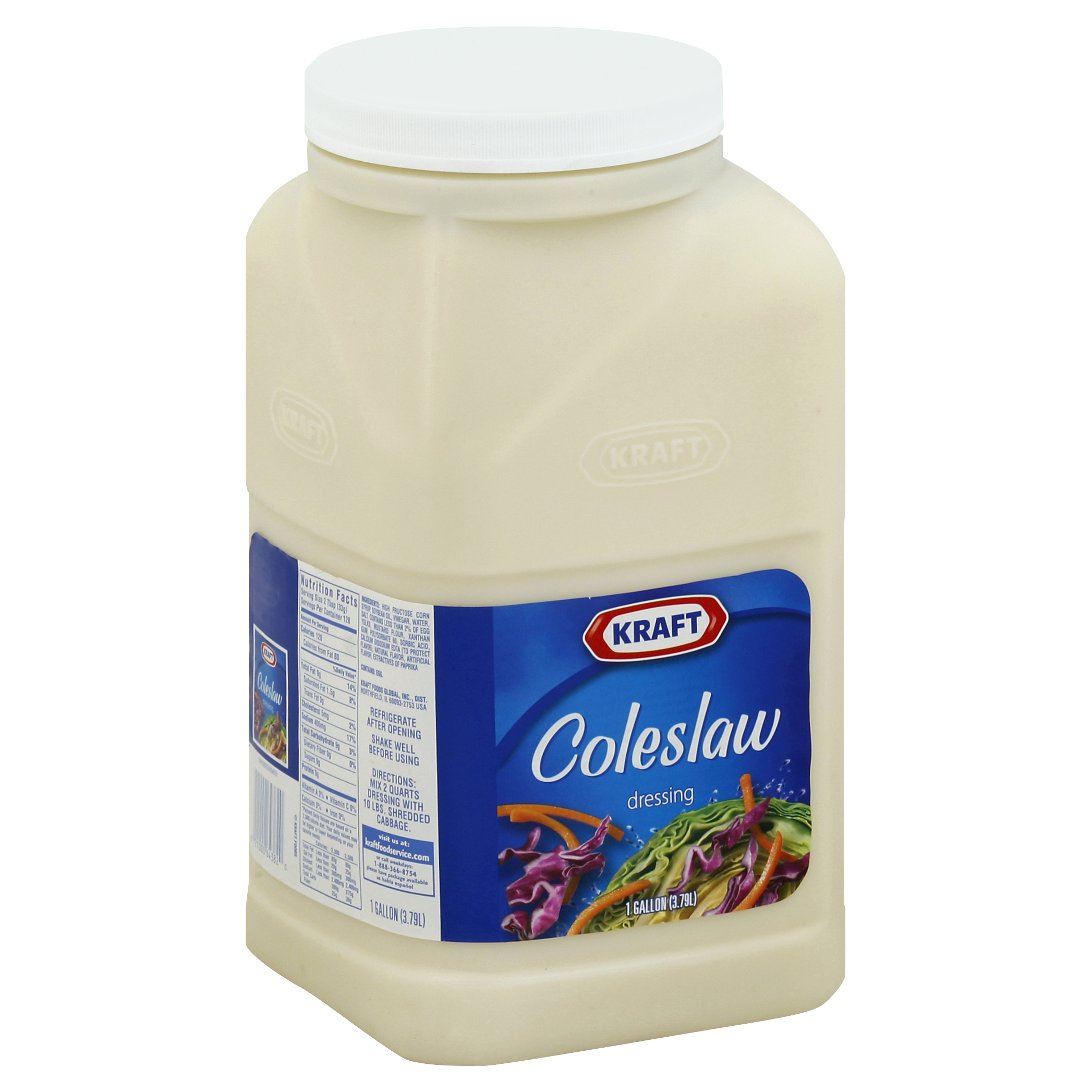 Kraft Coleslaw Dressing 128oz — UPC 021000643820 — GoUPC
