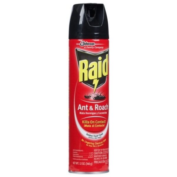 Raid Ant & Roach Killer 26, Outdoor Fresh Scent, 12 Oz — UPC 046500216121 — GoUPC