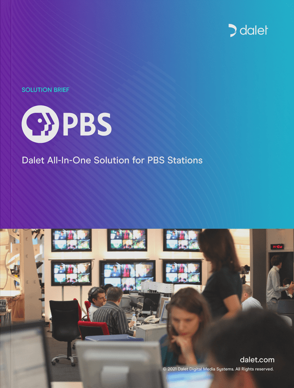 Download the PBS Stations Solution Brief Dalet