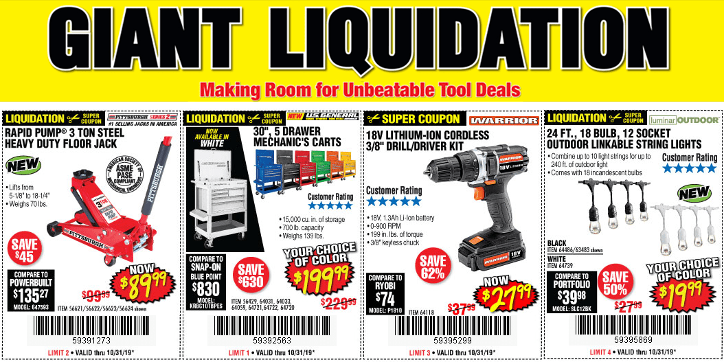 Harbor Freight Our September Catalog Is Here! Browse Through Over 60