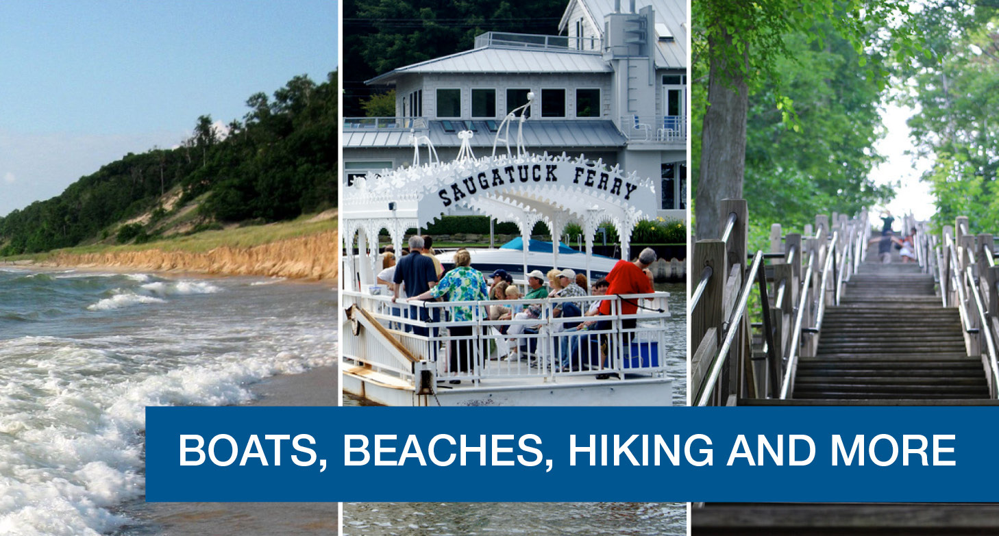 Book a Charter Bus Destination Saugatuck Douglas