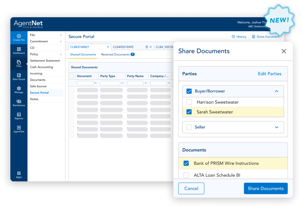 Integrations PRISM by First American