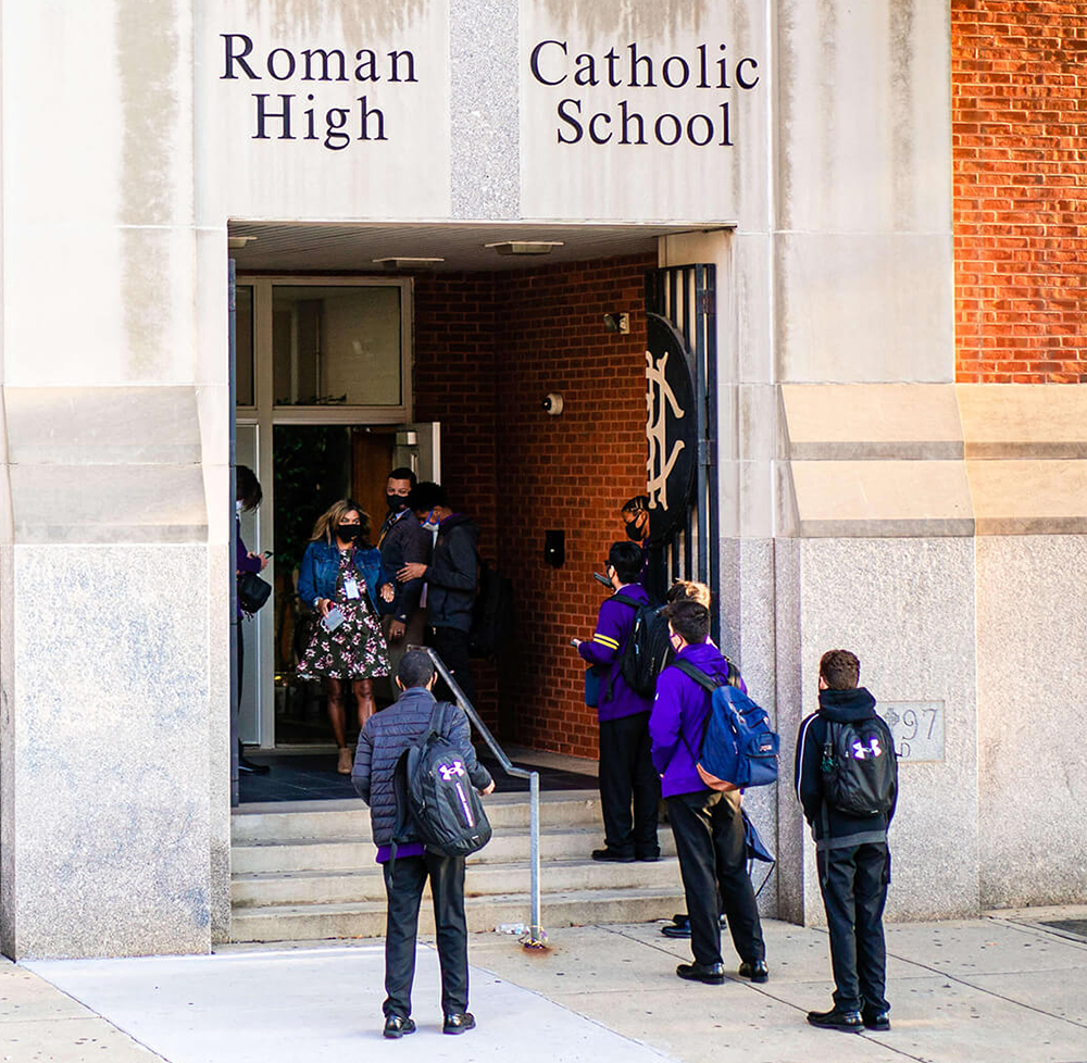 Hybrid Learning Roman Catholic High School Virtual Tour