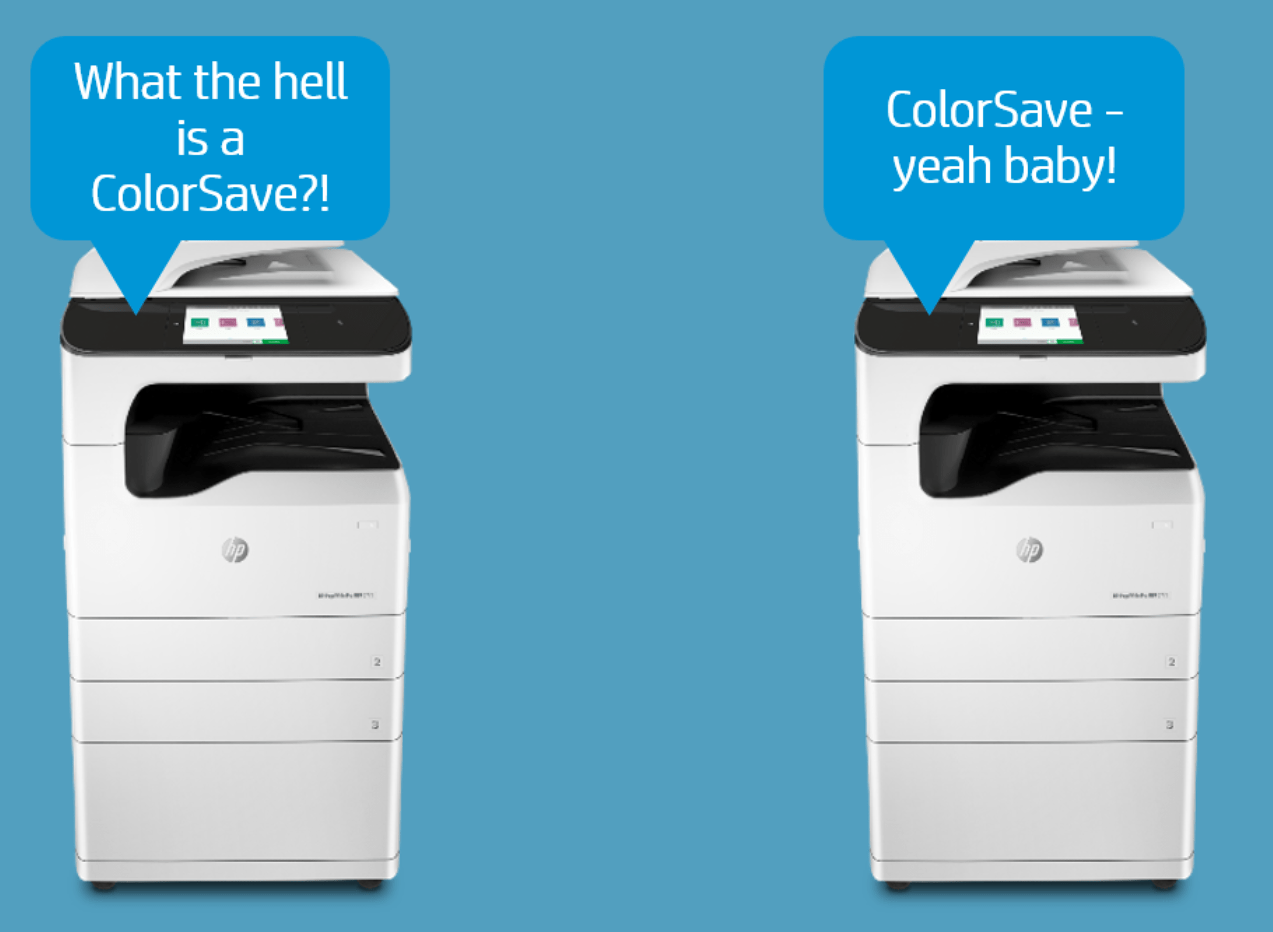 HP ColorSave Cut your color printing and copying costs by up to 90
