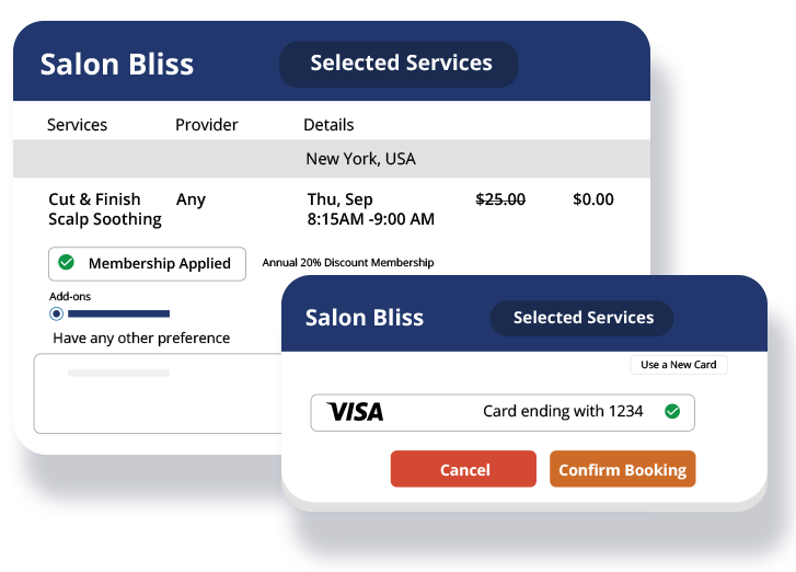 Keep your appointment book full with Salon Appointment Booking