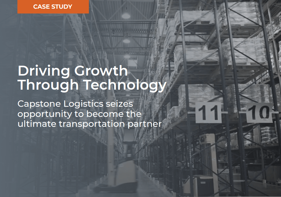 Capstone Logistics Driving Growth Through Technology