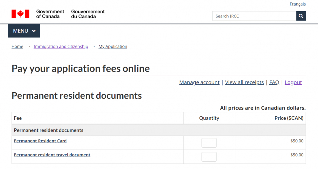 How to Apply for PR Travel Document (PRTD) through the Representative