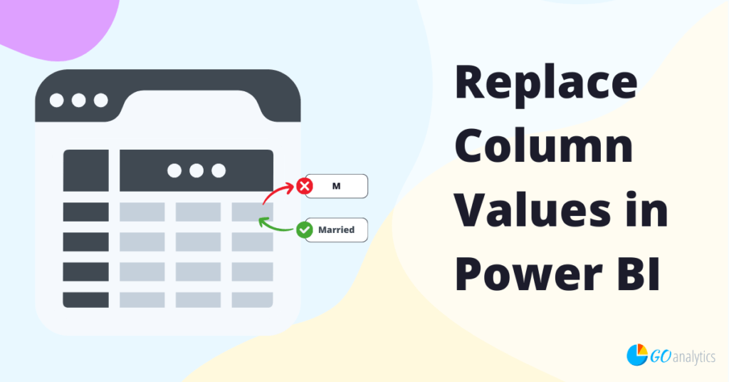[How To] Replace Column Values in Power Query Go Analytics
