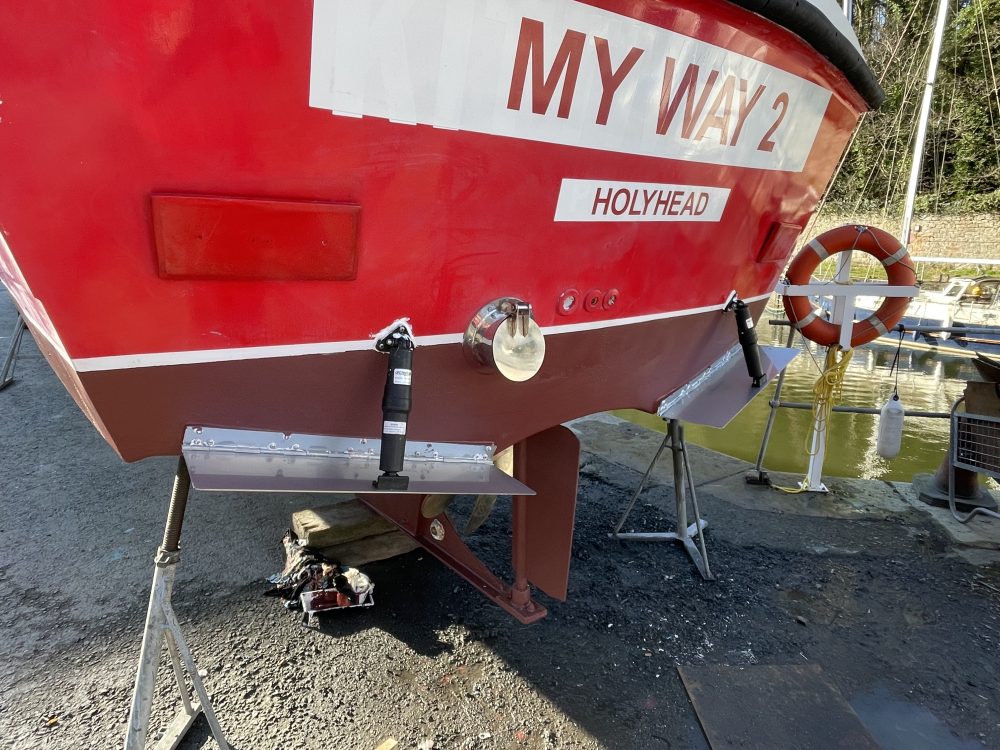 Trim Tab installation GO Angling