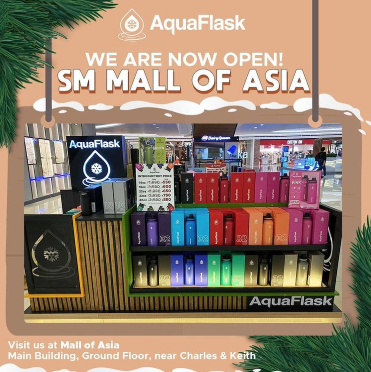 SM Mall of Asia Aquaflask
