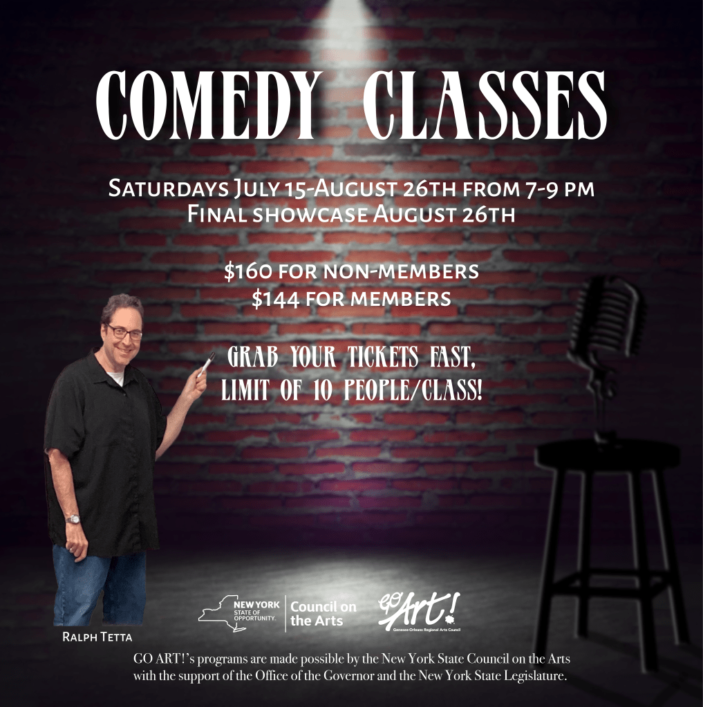 Comedy Classes! Go Art