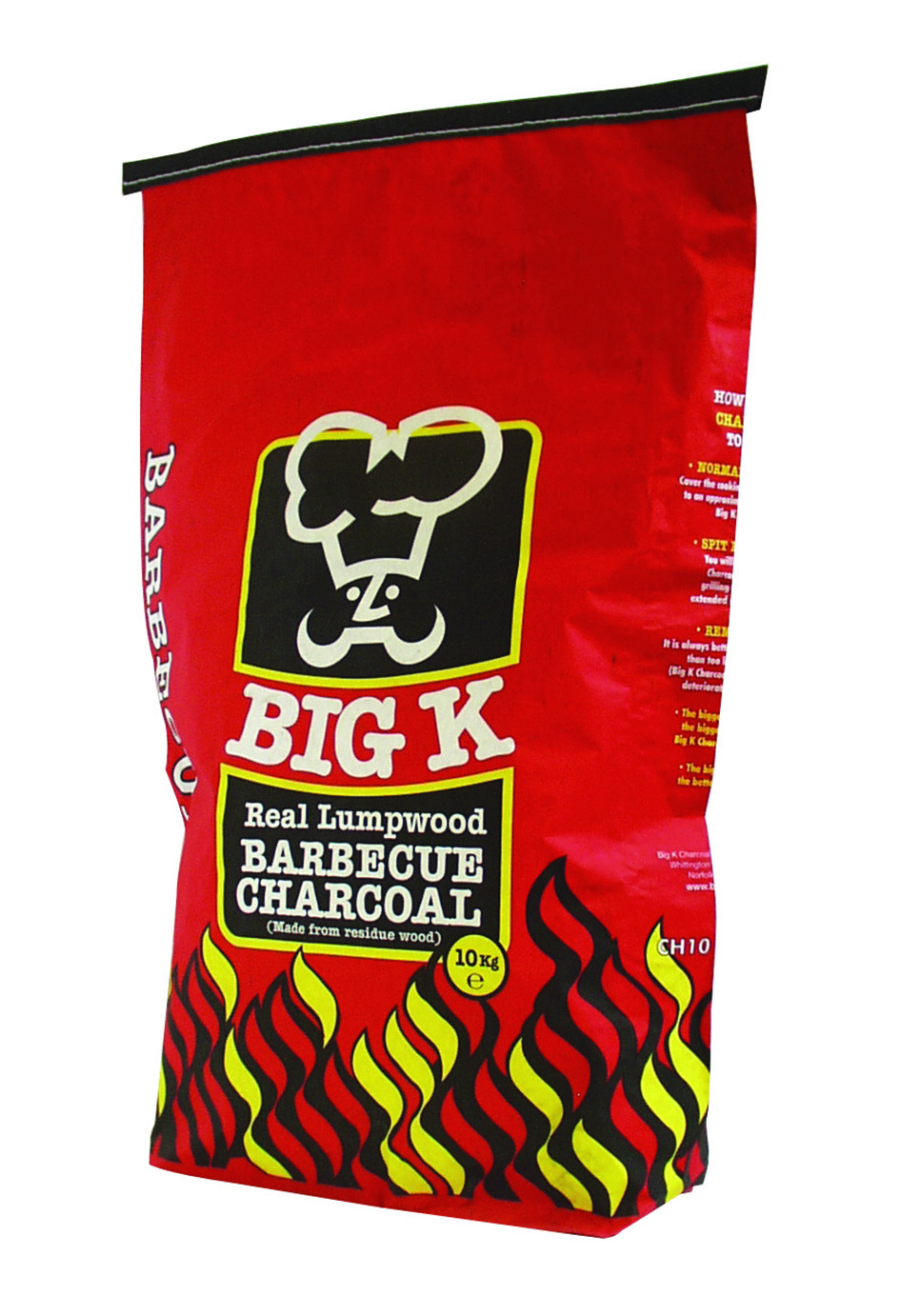 Big K Lumpwood Charcoal 10kg Great Outdoors BBQ Co
