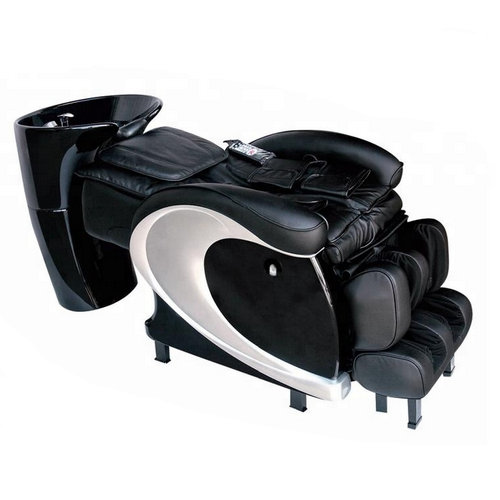 luxury reclining bed used washing electric massage hair washing salon