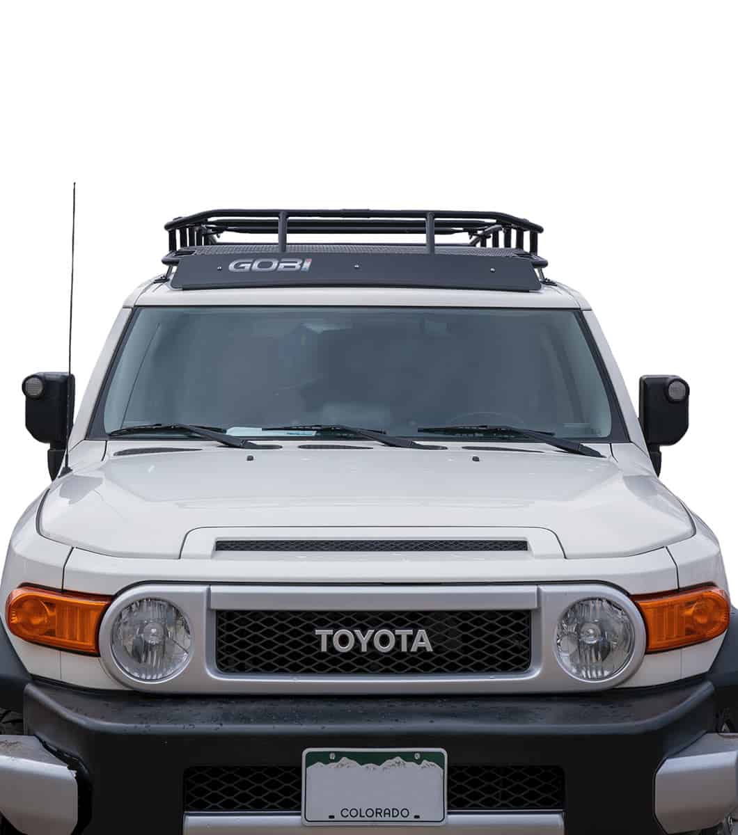GOBI Toyota FJ Ranger Rack MultiLight Setup No Sunroof
