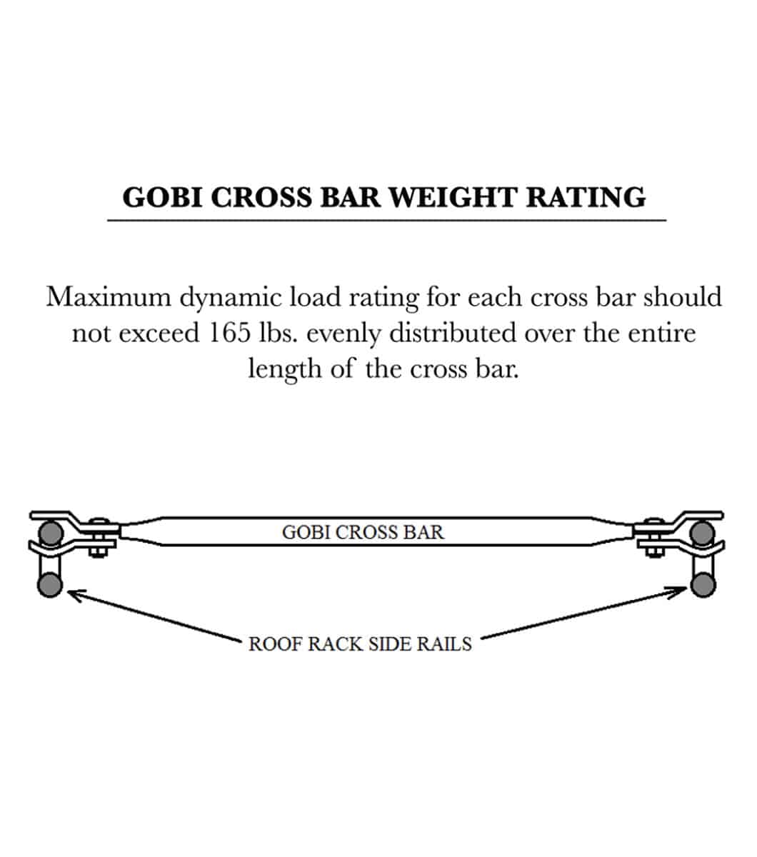Adjustable Cross Bar Jeep Wagoneer GOBI Racks