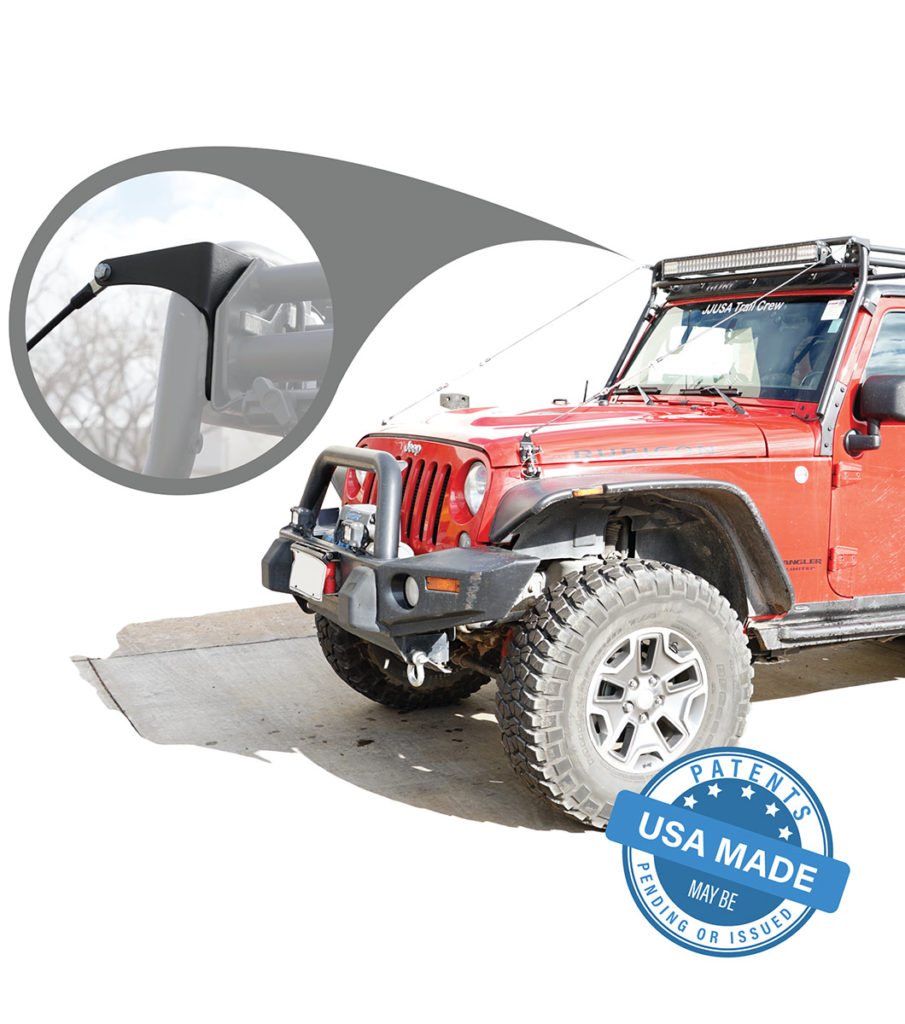 NoDrill Limb Riser Attachment Jeep Gladiator GOBI Racks