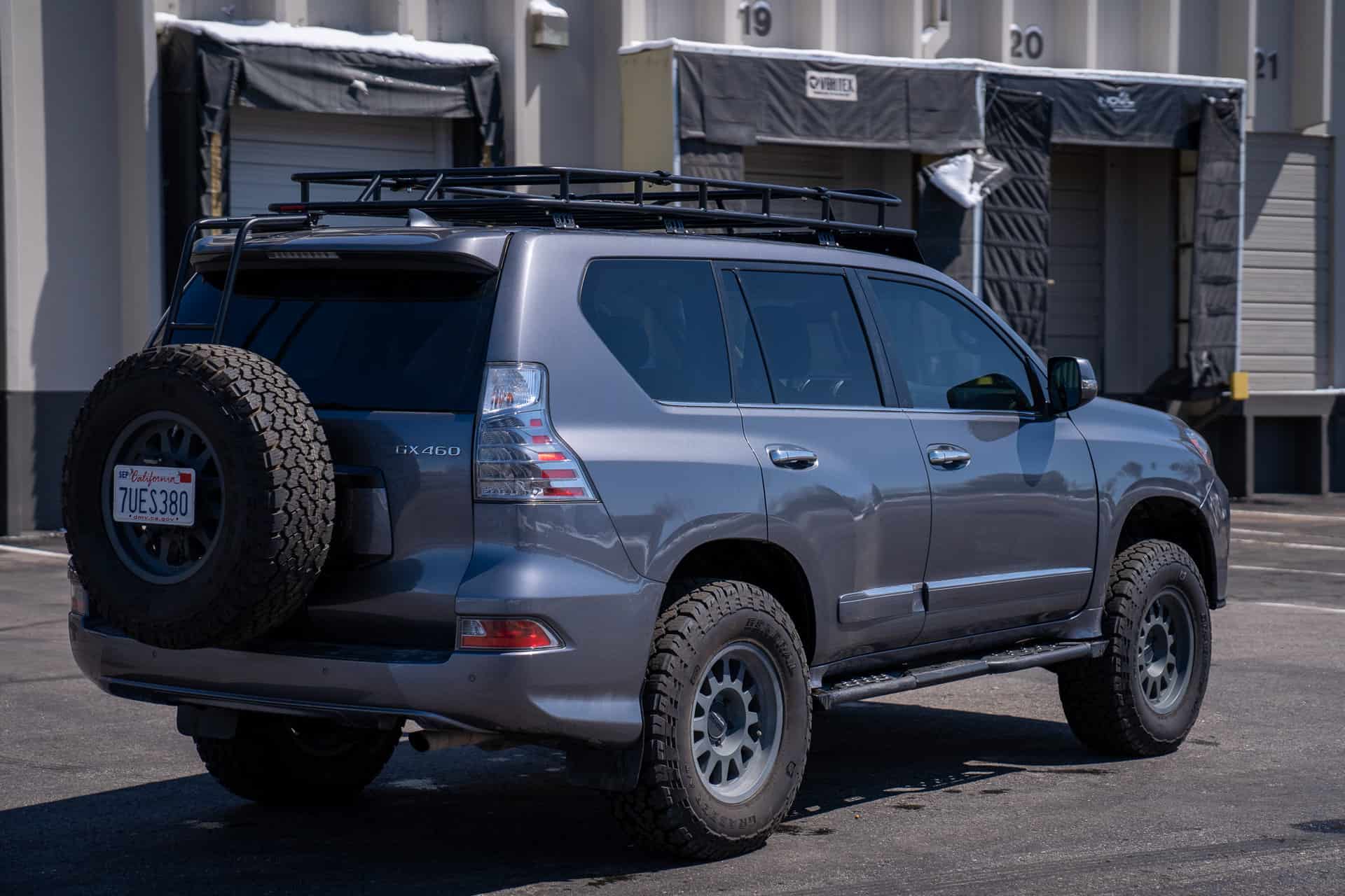 GOBI USA Lexus GX460 Ranger Rack MultiLight Setup With Sunroof