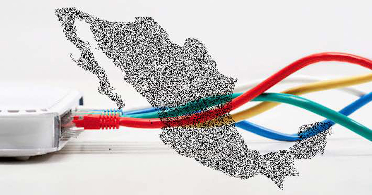 Estas son las entidades más (y menos) conectadas a en México