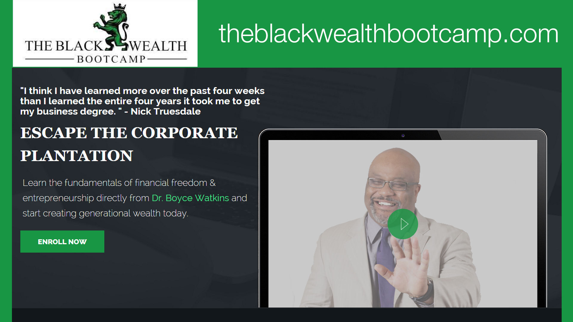 Dr. Boyce Watkins