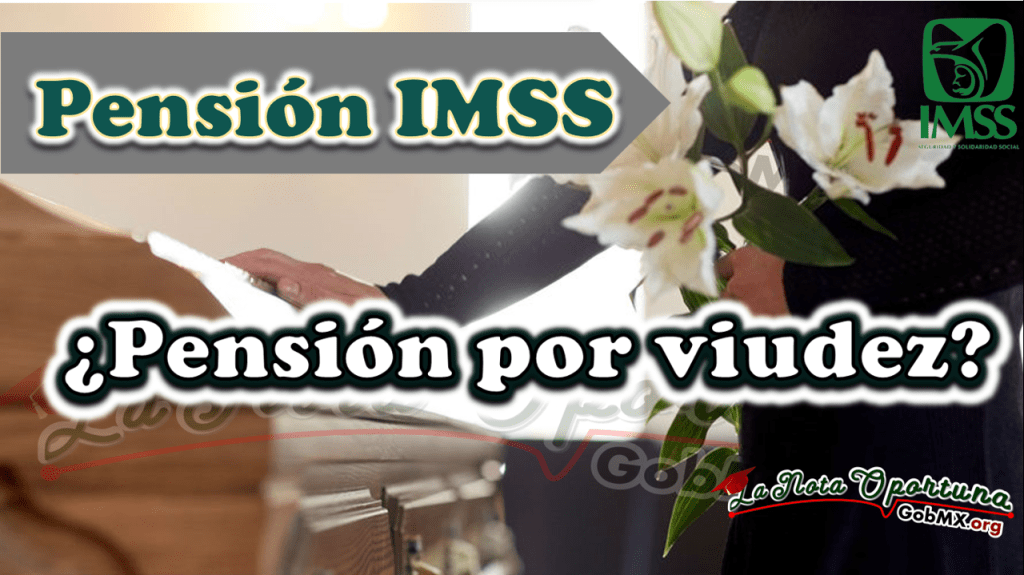Pensión IMSS ¿Pensión por viudez?